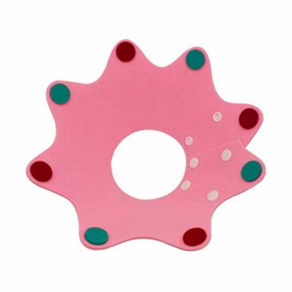 BESTSKY Dogs Recovery Collar,Comfortable Design Dog Cone,Bathing Safety Pet Protection Collar,Pink,S