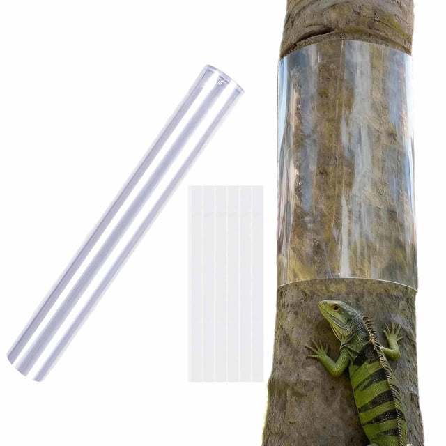 Protector de tronco de de PVC con autoadhesivas para envolver plantas, ideal para patios, cortadoras de césped, jardines, árboles frutales 40 cm x 205 cm