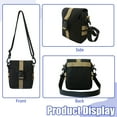 thumbnail image 4 of Egoelife Eco-Friendly Cross-body Bag for Women Men, Small Shoulder Purse Waterproof Travel Bags, Fashion Women Men Handbag for Casual, 4 of 7