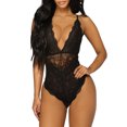 thumbnail image 1 of TRKIYQC Body Sexy de encaje para mujer, ropa interior transparente con escote pronunciado, ropa de dormir ajustada sin espalda TRKIYQC  moda, 1 of 8