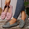 thumbnail image 3 of CHICVOMEY Comfort Penny Loafers for Women with Memory Foam Insole Business Casual Loafers Lightweight Work Dressy Loafers Slip On Flats with Arch Support, 3 of 7
