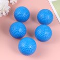 thumbnail image 1 of CHICHUMID 20Pcs Outdoor Ball Practice Durable Blue Plastic Training Golf Balls for Beginners, 1 of 5