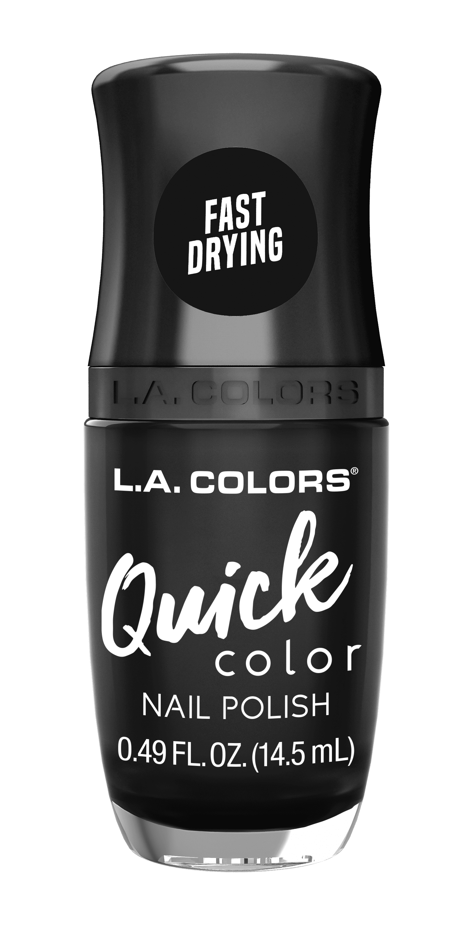 L.A. COLORS Quick Color Fast Drying Polish, Fury, 0.49 fl oz