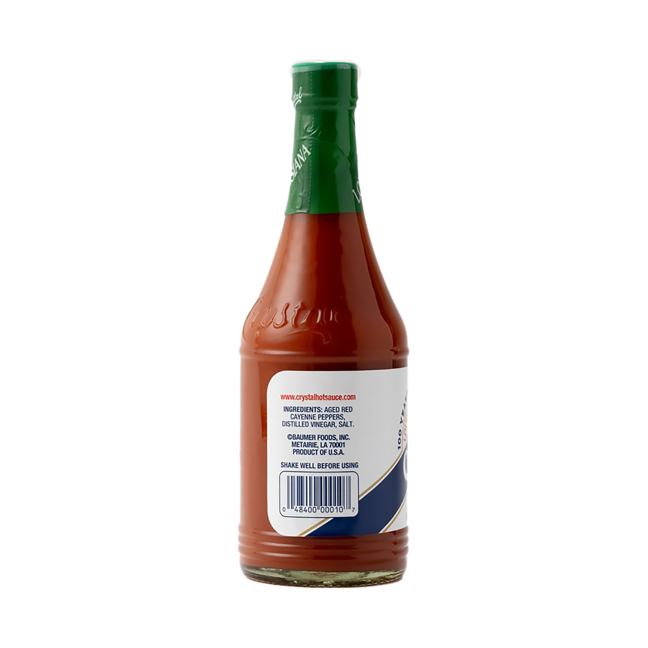 Louisiana Crystal Pure Hot Sauce, 12 fl oz
