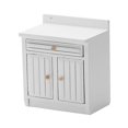 thumbnail image 2 of 1/12 Scale Doll House Miniatures Kitchen Cabinets Set,White, 2 of 5