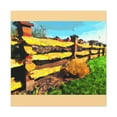 thumbnail image 4 of Barnyard Fence Fauvism - Canvas, 4 of 25
