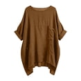 thumbnail image 6 of Neewe Womens Long Sleeve Shirts Casual Summer Fashion Ladie Tops Loose Fit Spring Lightweight Clothes Beach Vacation, 6 of 8