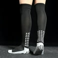 thumbnail image 5 of New Men's Non-Slip Soccer Socks Breathable Knee High Towel Bottom Cycling Hiking, 5 of 7
