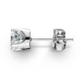 thumbnail image 2 of Pompeii .25 - 1.00 Ct Single Round Cut Diamond Stud Earring in 14k White or Yellow Gold, 2 of 3