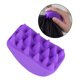 thumbnail image 4 of Cepillo de champú masajeador para el cuero cabelludo, cepillo de masaje Manual húmedo y seco para la cabeza del cuero cabelludo para hombres, mujeres - Púrpura Baoblaze Cepillo de masaje para cuero cabelludo, 4 of 6