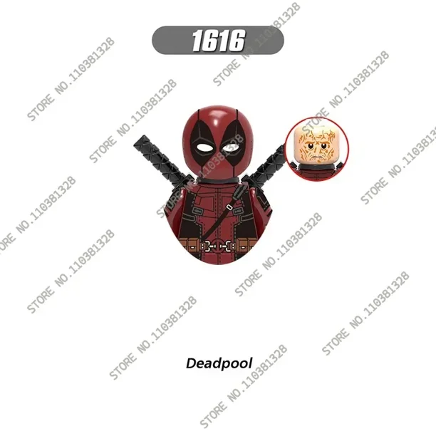 Juguetes calientes Marvel Legends ladrillos para juguetes regalos GH0529-GH0536 nuevo 2024 Mini figuras de acción niños bloques de construcción para regalo de fiesta