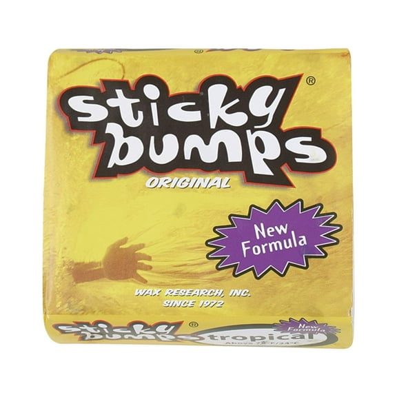 STICKY BUMPS Surf Wax ORIGINAL TROPICAL WHITE pack of 6