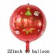 thumbnail image 3 of Globo navideño de aluminio con forma de alce, muñeco de nieve, Papá Noel, hombre de jengibre, árbol de Navidad, copo de nieve, decoración navideña 2022, 3 of 5