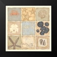 thumbnail image 2 of Marrott, Stephanie 12x12 Black Modern Framed Museum Art Print Titled - Swim in the Sea, 2 of 5