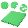 LESHP 6PCS Green EVA Foam Floor Mat Sofe Interlocking Gym Carpet Play Puzzle Mat 61*61*1