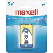 Maxell 721110 9V Single Alkaline Battery