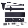 thumbnail image 3 of BRINKS Commercial Matte Black Metal Hydraulic Adjustable Door Closer Grade 1, 3 of 3