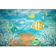thumbnail image 2 of DeRice, Julie 24x17 Black Ornate Wood Framed with Double Matting Museum Art Print Titled - Under the Sea, 2 of 4