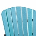 thumbnail image 3 of OS Home and Office 514ARB-K Counter Height Settee in Aruba Blue/Black Base, 3 of 7