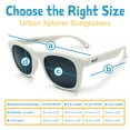 thumbnail image 6 of Jan & Jul Polarized Sunglasses for Toddler Girls Boys, Non-Breakable (M: 2 - 6 Years, White), 6 of 7