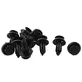 thumbnail image 1 of 8mm X 18mm X 18mm Plástico Coche Panel Paragolpes Empuje Clips Remaches Grapas 10Pcs, 1 of 1