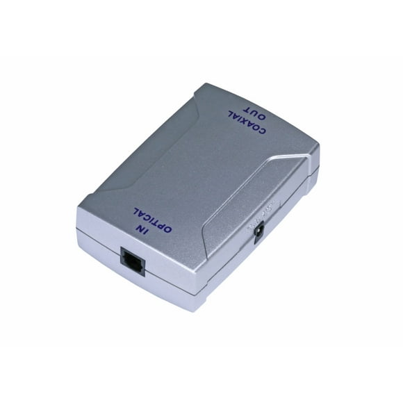 S/PDIF (Toslink) Digital Optical to Digital Coaxial (RCA) Audio Converter
