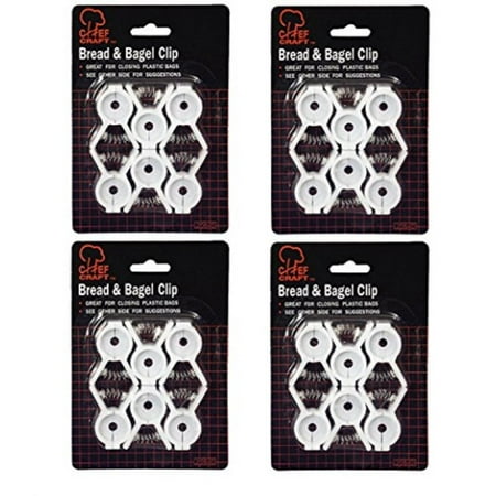 Chef Craft Bread and Bagel Clips Value Pack 24