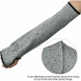 thumbnail image 3 of Manga protectora para brazo, manga de seguridad para brazo, guantes de trabajo de manga larga resistentes a cortes antiabrasión para cocina de jardín y trabajos agrícolas (35 cm) un par, 3 of 5