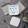 thumbnail image 5 of 4 Pieces Plate Reusable Dessert Salad Appetizer Plate, 5 of 5