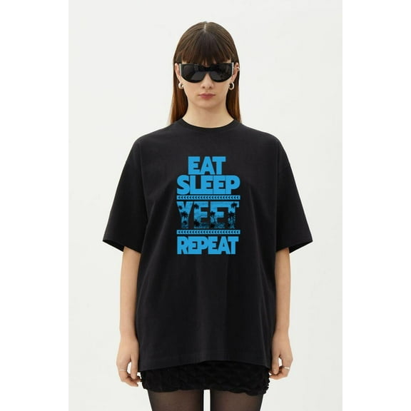 Jey Uso Eat Sleep Yeet Repeat WWE Wrestling Fan Main T-Shirt, for men & women, up to size 5XL