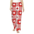 thumbnail image 2 of Kdxio Women's Comfy Stretch Maple Leaves1Print Drawstring Pajama Pants-X-Large, 2 of 9