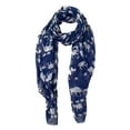 thumbnail image 1 of Peach Couture Chic Tendance Léger Imprimé Animal Éléphant Foulard Châle, 1 of 1