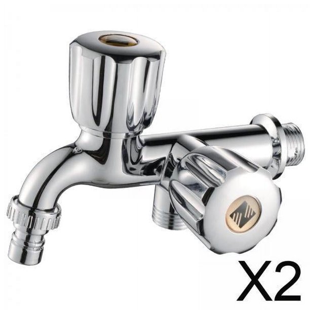 Grifo para lavadora,Grifo de agua para lavadora,grifo para fregadero de cocina,Grifo de agua para jardín,grifo para lavabo,grifo de agua,Grifo de agua con doble caño y doble manija,Grifo de