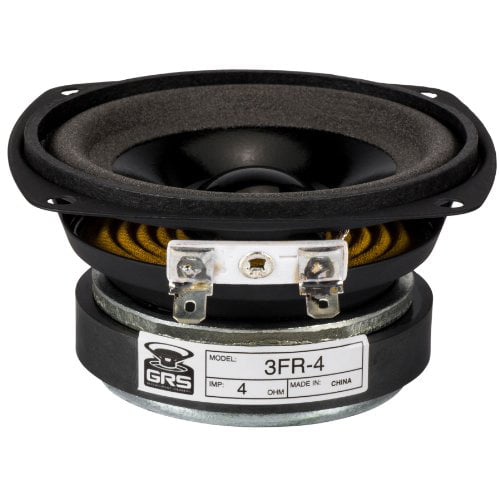 2 4" Woofer Speakers.Shielded Pair.8 ohm.Monitor Replacement 4-3/8's frame NEW