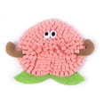 thumbnail image 1 of Yonrjhukm - Alfombrilla para olfatear con forma de pera, limón, sandía y melocotón para mascotas, manta de juego para olfatear comida lenta con forma de conejo y perro, 1 of 2