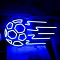 thumbnail image 4 of UPONRAY Soccer Neon Signs, 15.7"*8.2" Dimmable & USB-Powered LED Neon Light, Stylish Wall Decor for Gym, Fitness Center, Home, Bar, Man Cave, 4 of 10