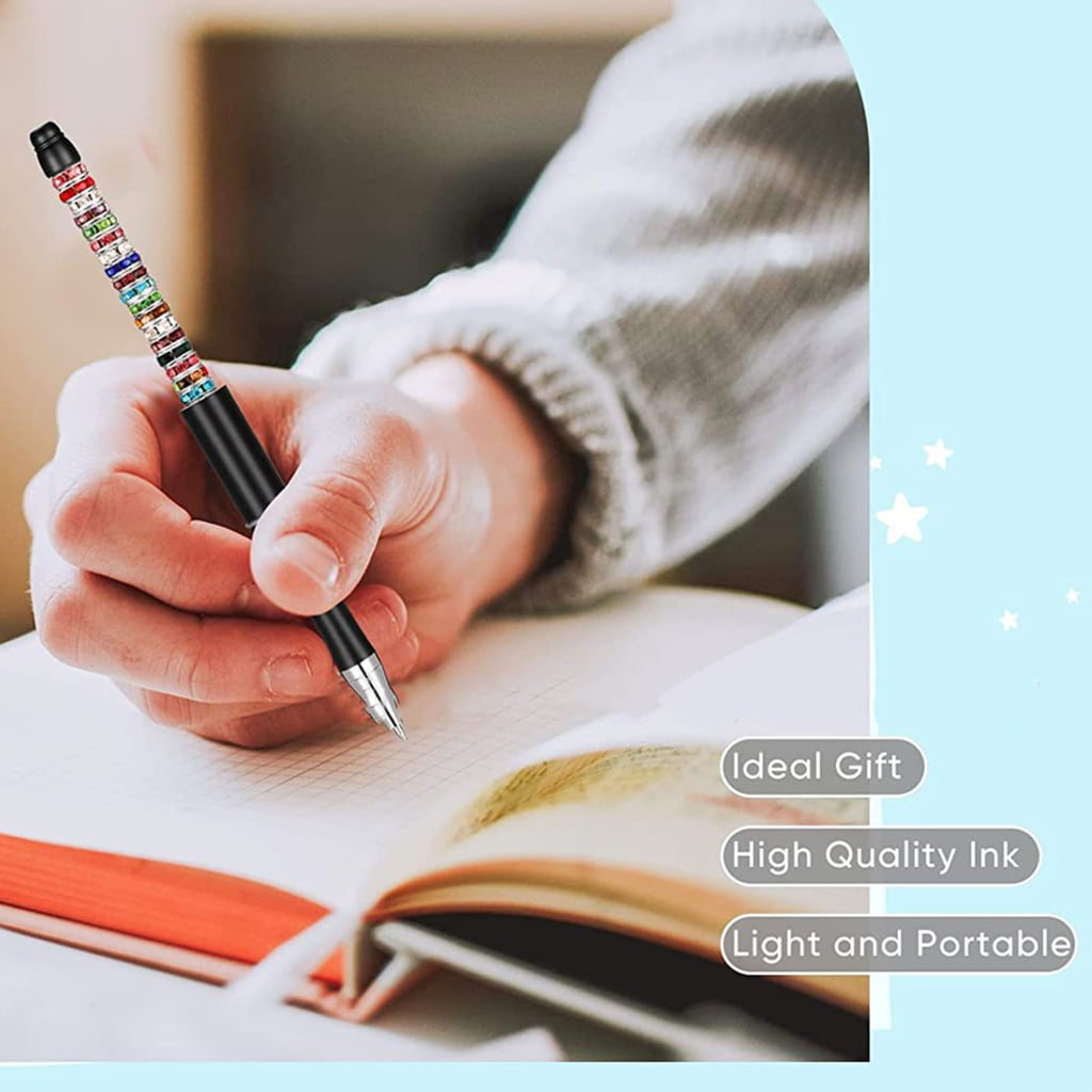 300Pcs DIY Sublimation Pen Blank Beadable Ballpoint Pen with Beads, Refills
