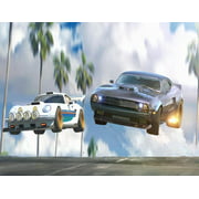 Fast And Furious Spy Racers Cars Jumping Edible Cake Topper Image ABPID00298