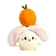 thumbnail image 1 of C Large Persimmon Success Rabbit Plush Toy, 14 Inches Stuffed Doll Fruit Transform, Soft Material Collectible, 1 of 5