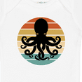thumbnail image 4 of Inktastic Octopus Retro Vintage Sunset Boys or Girls Baby Bodysuit, 4 of 5