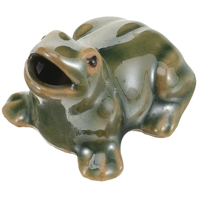 MasteelfCA Fountain Frog Courtyard Fountain Decor Circulating Waterfall Frog for Home Decor