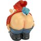 thumbnail image 3 of Estatua de gnomo de jardín con nalgas desnudas de Yjmei, tamaño mediano, 21 cm, poliresina, paleta de colores completa, 3 of 5