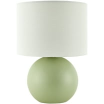 Livabliss Elio Vintage Accent Table Lamp, 10-inch, Light Green