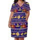 thumbnail image 3 of Suéter feo navideño con bolsillos sueltos, vestido de fiesta para mujer, 3 of 7