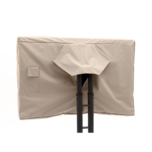 Covermates Outdoor Full TV Cover – Durable Polyester , Weather Resistant, Remote Pocket, TV Covers, 18-21 Inch Screen Size, Tan