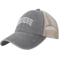 thumbnail image 1 of Adult Mesh Breathable Baseball Cap Casual Cap, 1 of 7