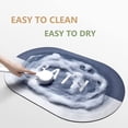 thumbnail image 2 of Super Water Absorbent Floor Mat for Bath, Napa Skin Super Absorbent Bath Mat Quick Dry Bathroom Carpet Floor Doormat Dirt Barrier Floor Door Cushion Mat Carpet - 19.7"x31.5", 2 of 6