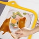 thumbnail image 4 of Seyotauo Glass Cutting Board, Tempered Glass Chopping Board with Non-Slip Edges, Dishwasher Safe Clear Cutting Board Set for Countertop, Heat & Shatter Resistant, Non-toxic Large Cutting Boards, 4 of 6