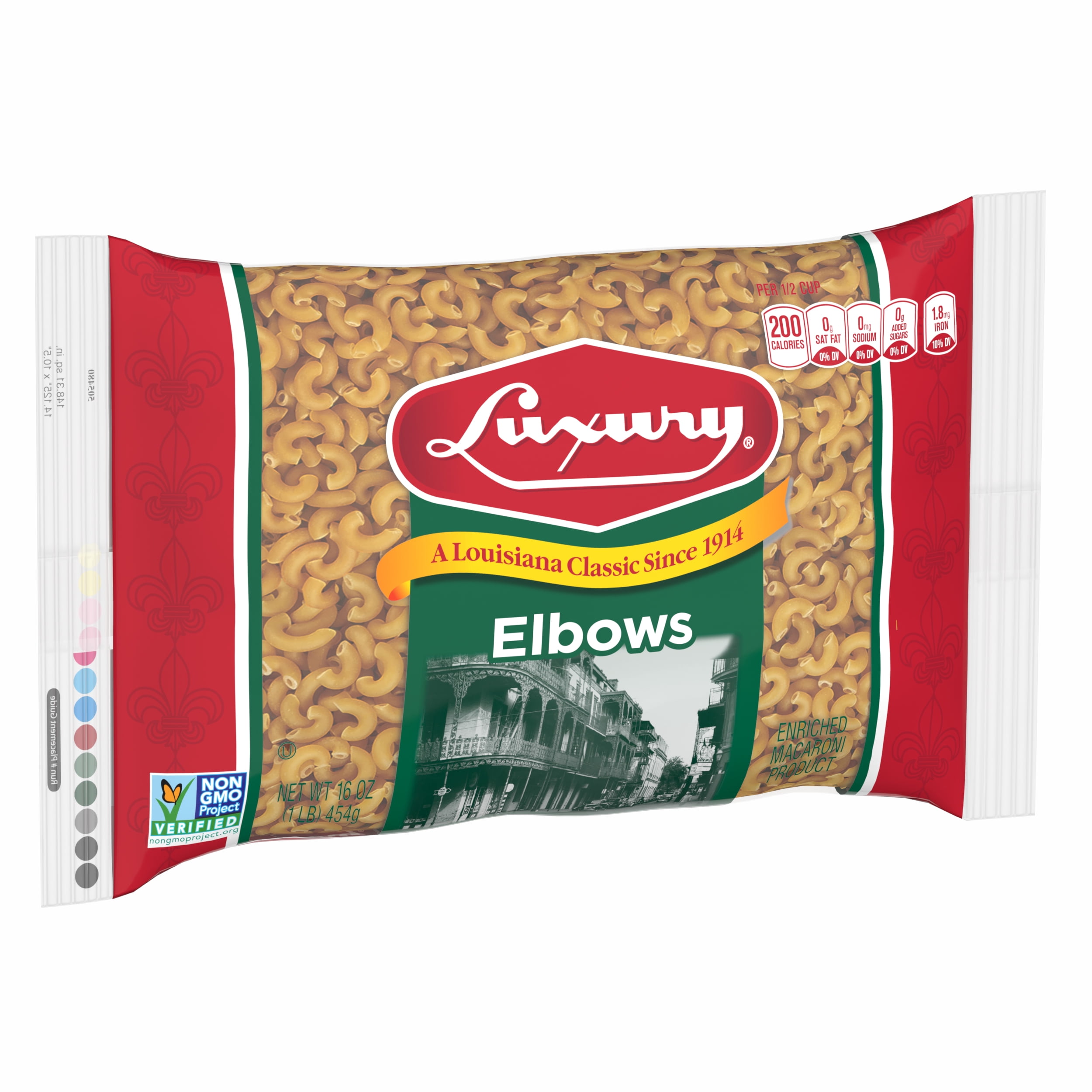 (6 pack) Luxury Elbow Macaroni Pasta, 24-Pack (16 oz Each) – Pasta for Mac & Cheese, Soups & Salads