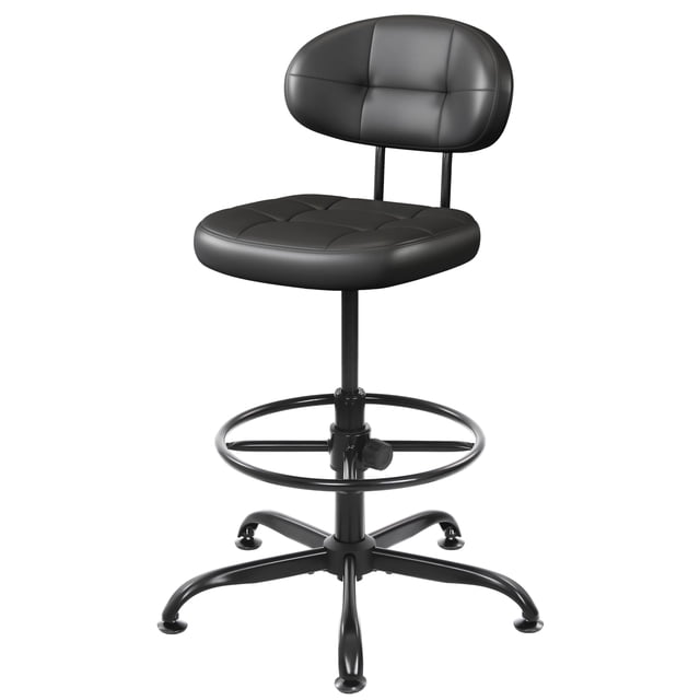 Silla de dibujo Misolant sin brazos, de cuero sintético, ajustable